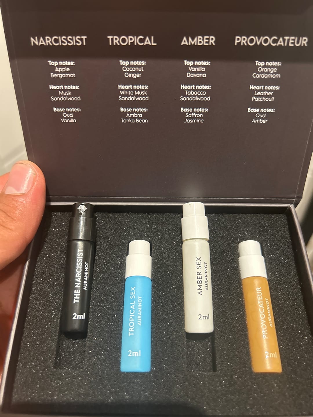 Customer photo review of Signature Collection 4 x 2 ml