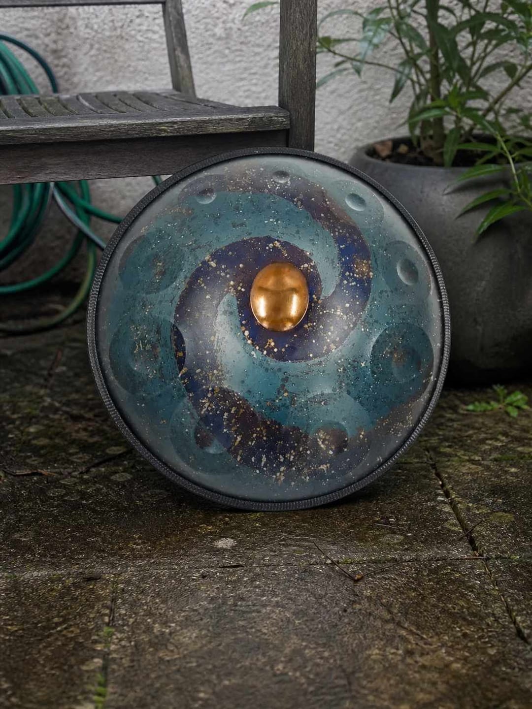 Customer photo review of Handpan D-Moll 10 Noten