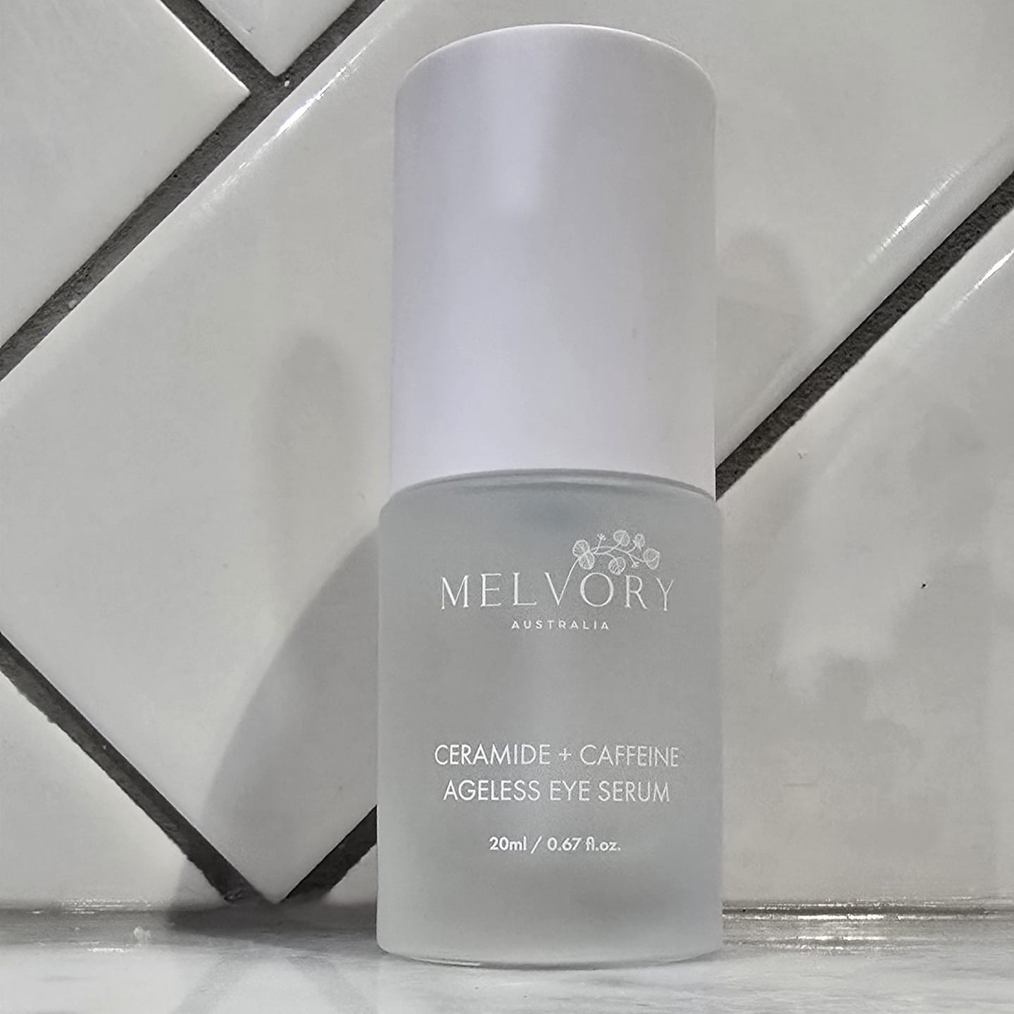 Customer photo review of Ceramide + Caffeine Ageless Eye Serum