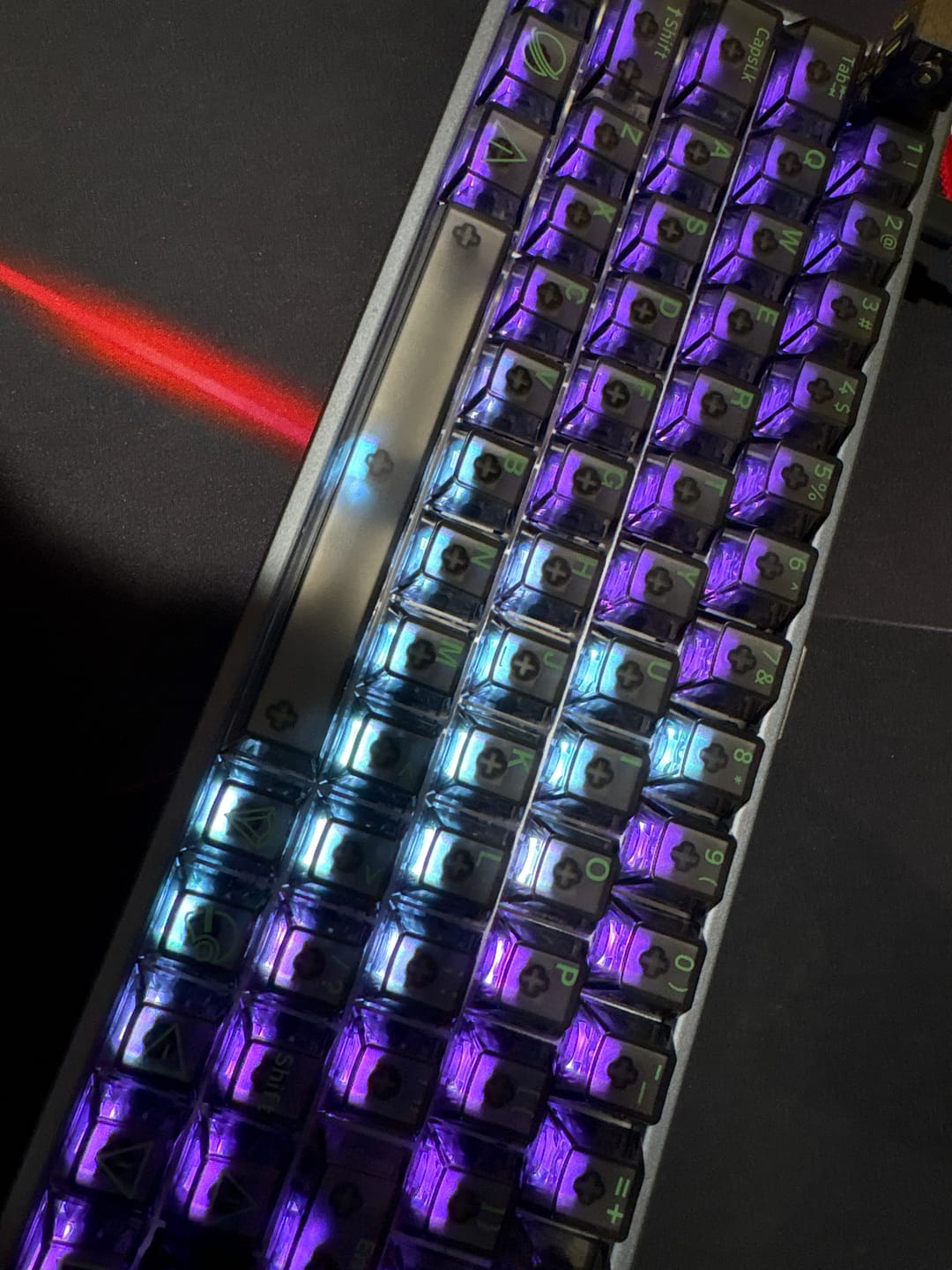 Customer photo review of X60HE Magnetic Switch Keyboard - The best budget gaming gear