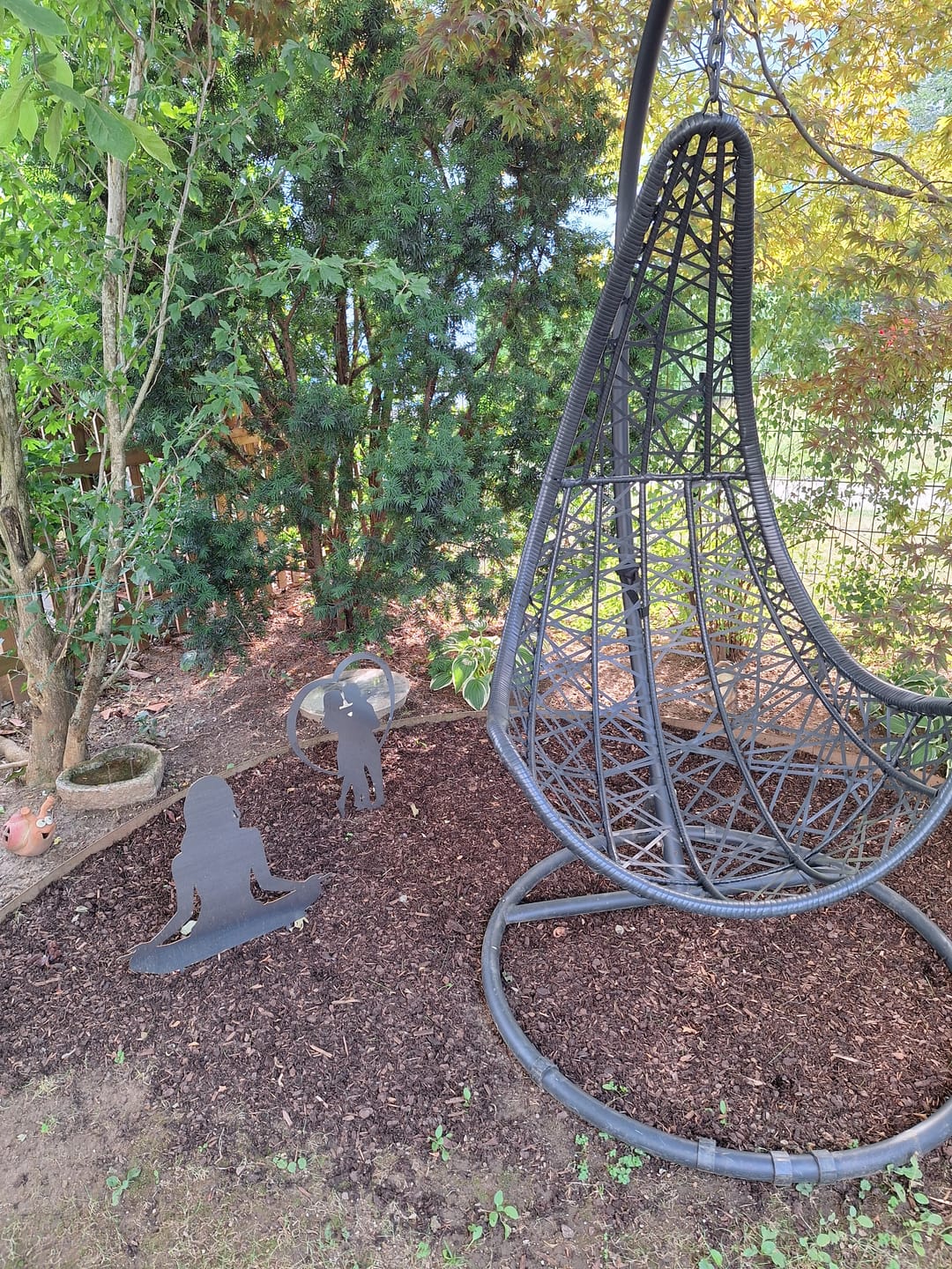 Customer photo review of Gartenstecker Yoga Lotus