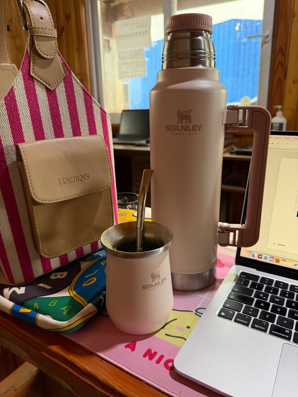 Customer photo review of Mate Stanley Rosa Palo 236 ml
