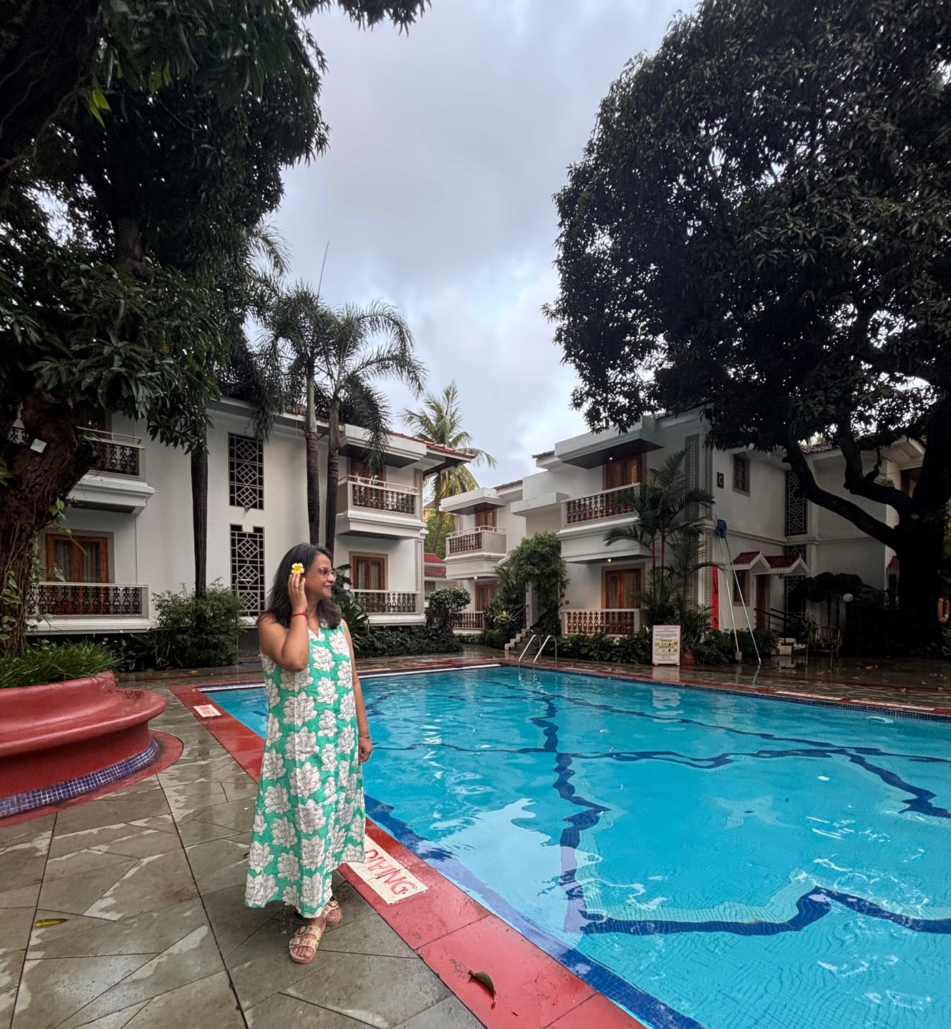 Customer photo review of Mallika Long Rachel Dress