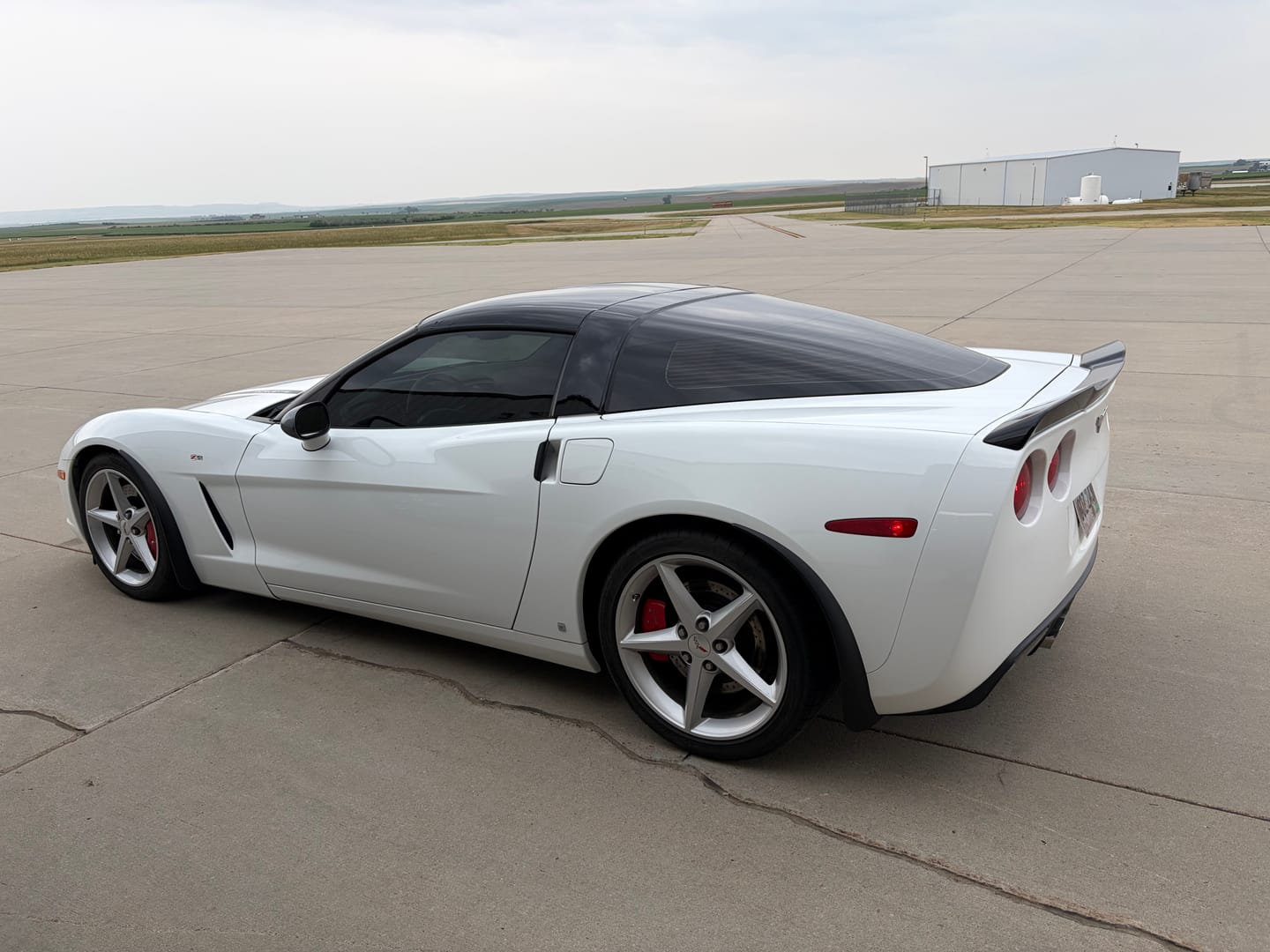 Customer photo review of Corvette C6 ZR1 Extended Rear Trunk Spoiler