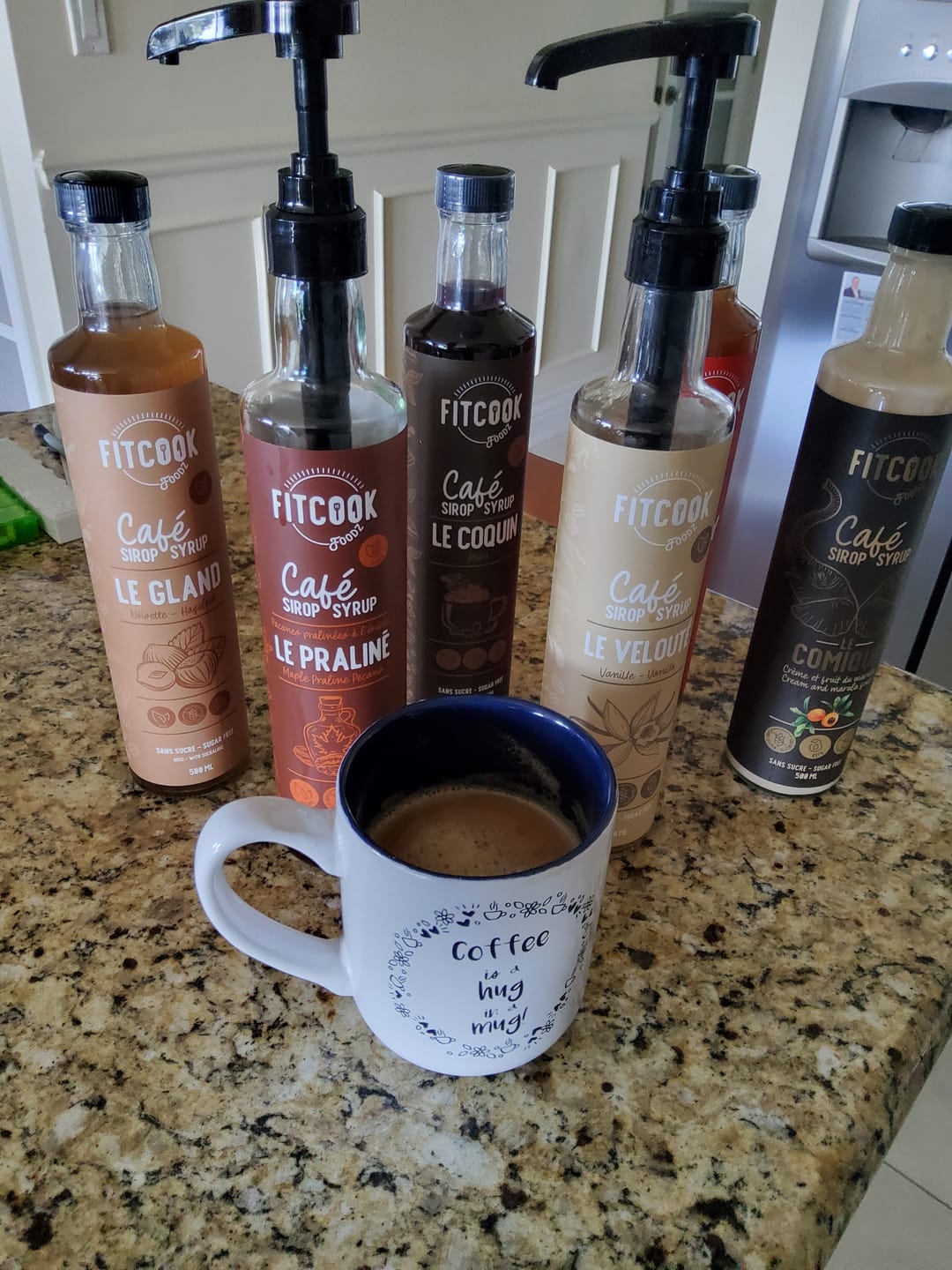 Customer photo review of Le Praliné - Sirop Pacanes Pralinées à l'Érable Sans Sucre