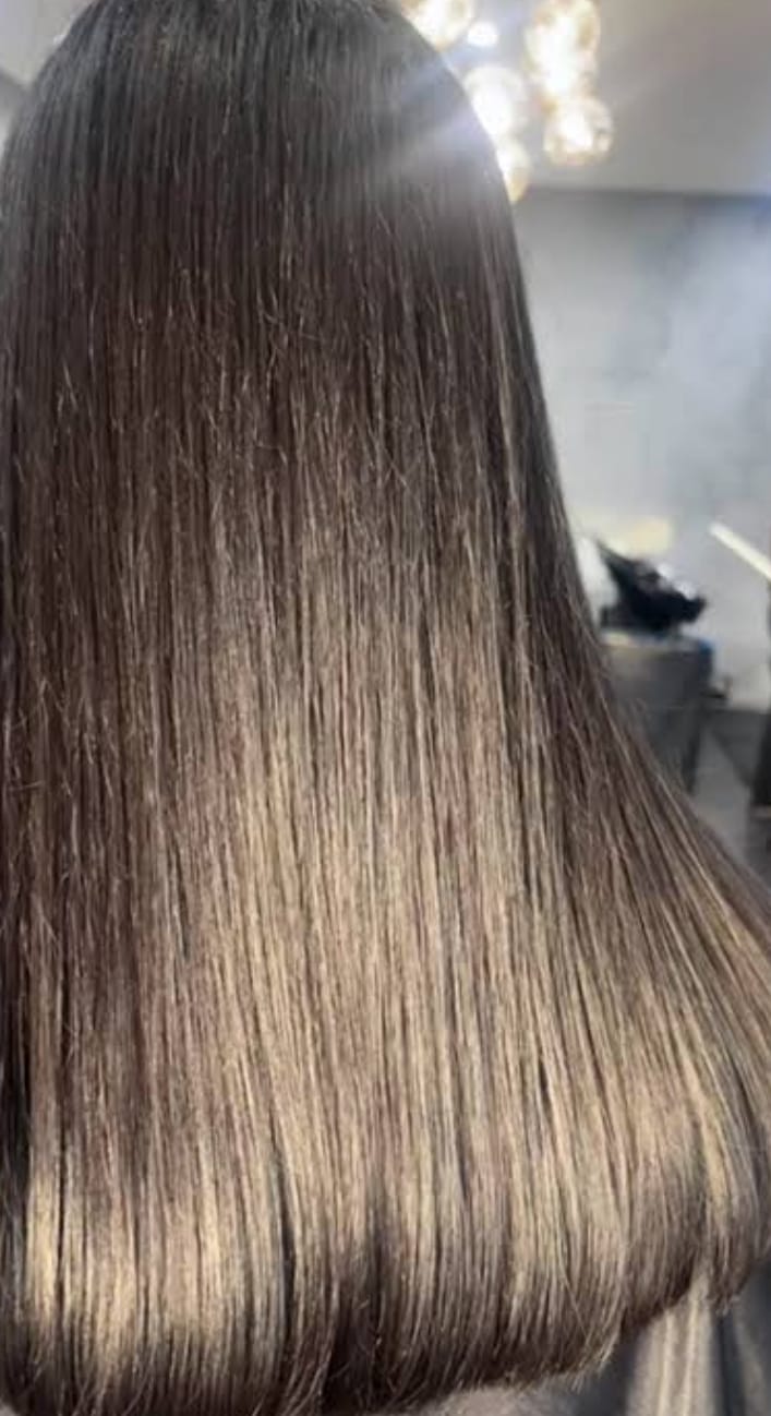 Customer photo review of Collagen Hair Mask