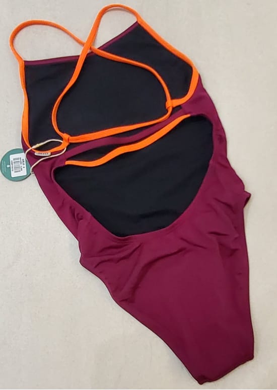 Customer photo review of AIRLIE ONE PIECE - Sangria|Flare