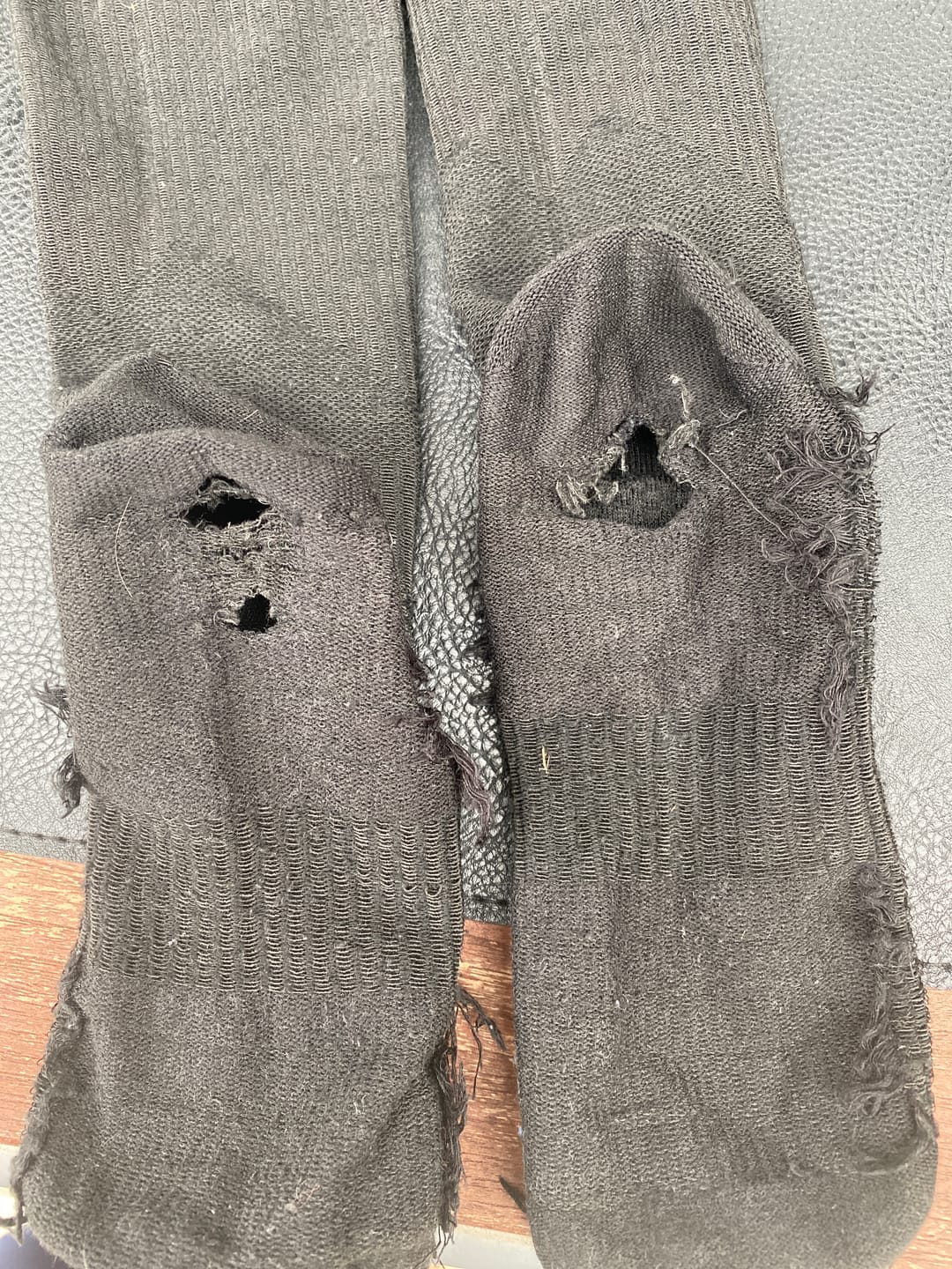 Customer photo review of Tynde støttestrømper