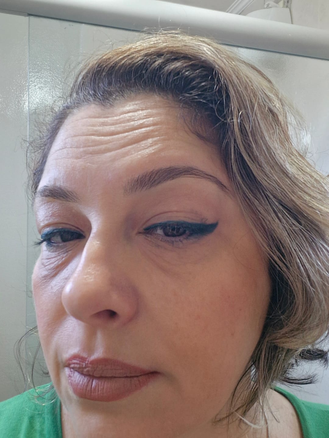 Customer photo review of Mini Fixador De Maquiagem Real Fix