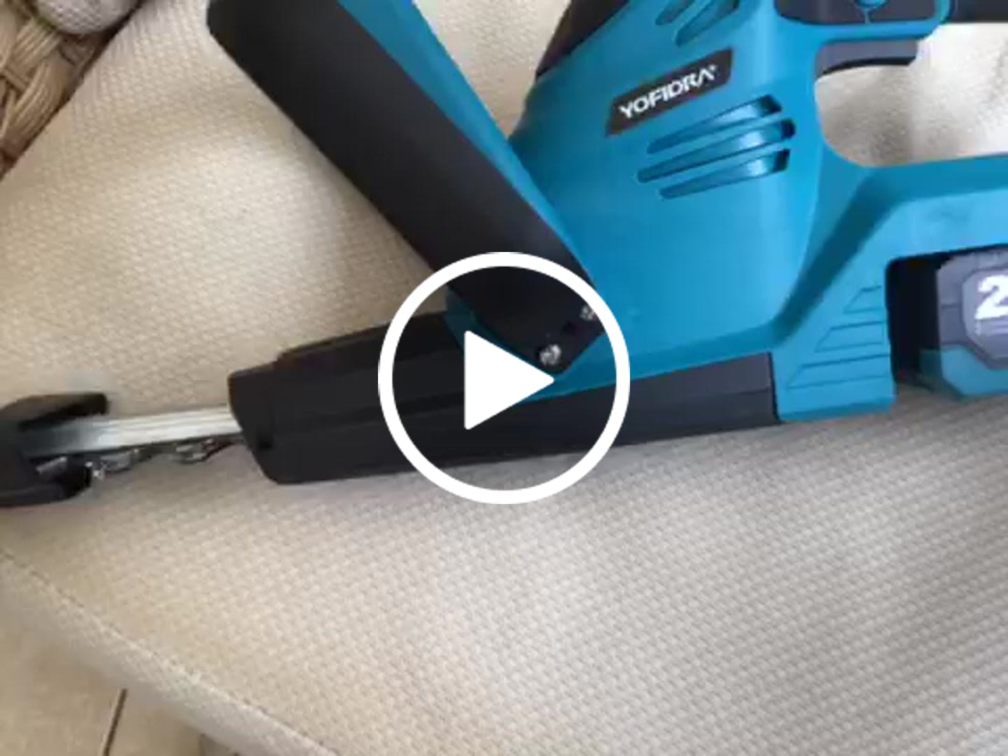 Customer video review of YOFIDRA 510mm Brushless Cordless Hedge Trimmer - Compatible with Makita 18V Batteries