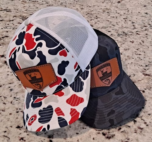 Customer photo review of Richardson 112 Custom Leather Patch Hats