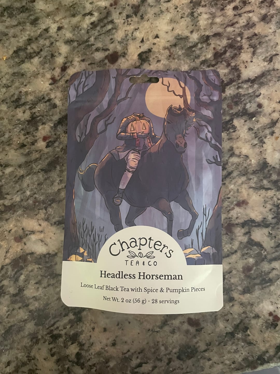 Customer photo review of Headless Horseman (Rich Spiced Pumpkin Black Tea) 2oz