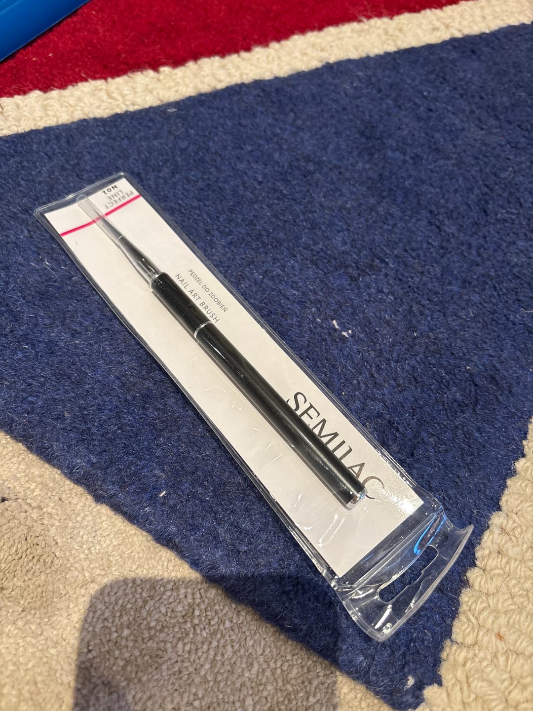 Customer photo review of Semilac Nail Art Brush Perfect Line N01