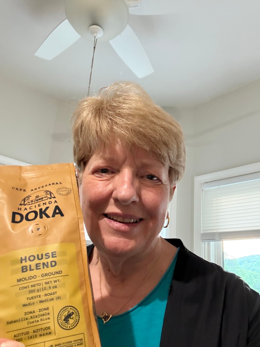 Customer photo review of Café Hacienda Doka House Blend