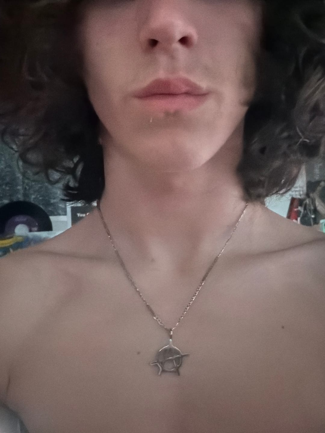 Customer photo review of ANARCHY PENDANT