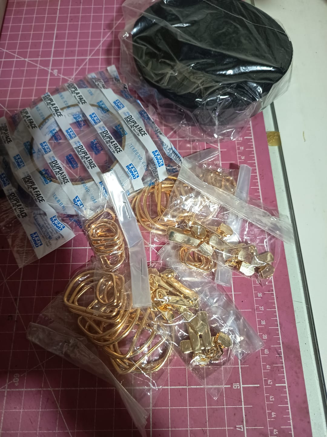 Customer photo review of MEIA ARGOLA 19MM ARAME 3MM DOURADO CATAFORETICO 10 PEÇAS