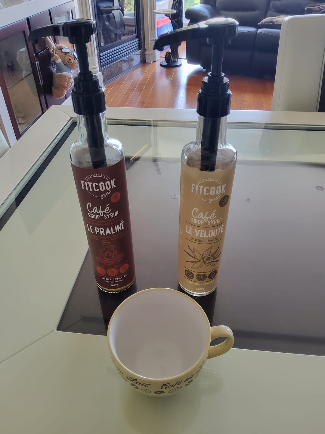 Customer photo review of Pompe à Sirops