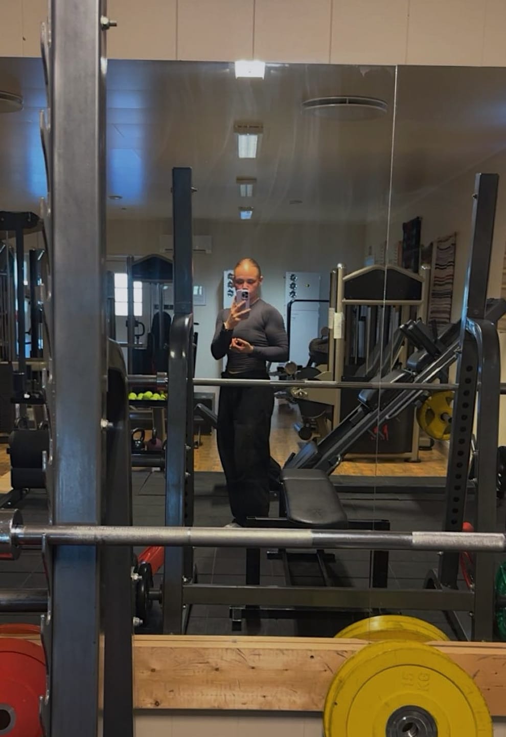 Customer photo review of W480 Winter Arc Long Sleeve tee