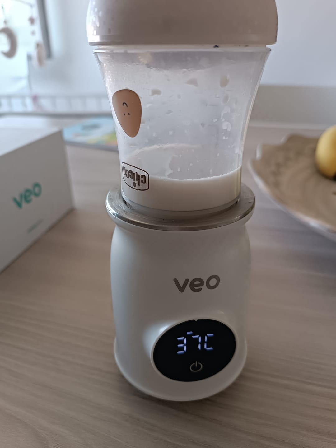 Customer photo review of VEO - Il primo scalda biberon portatile a batteria