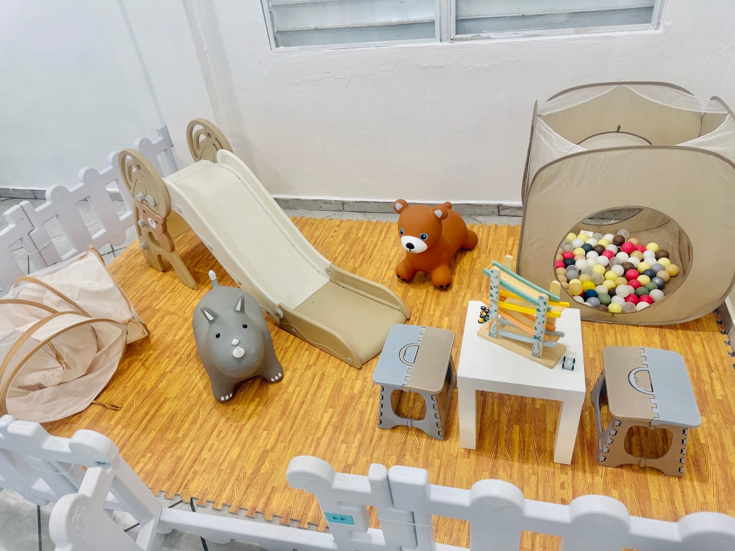 Customer photo review of Mini osito playground.
