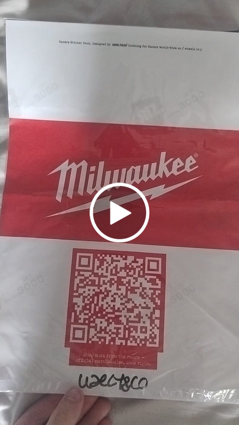 Customer video review of Milwaukee Tools Helmet Sticker Kit