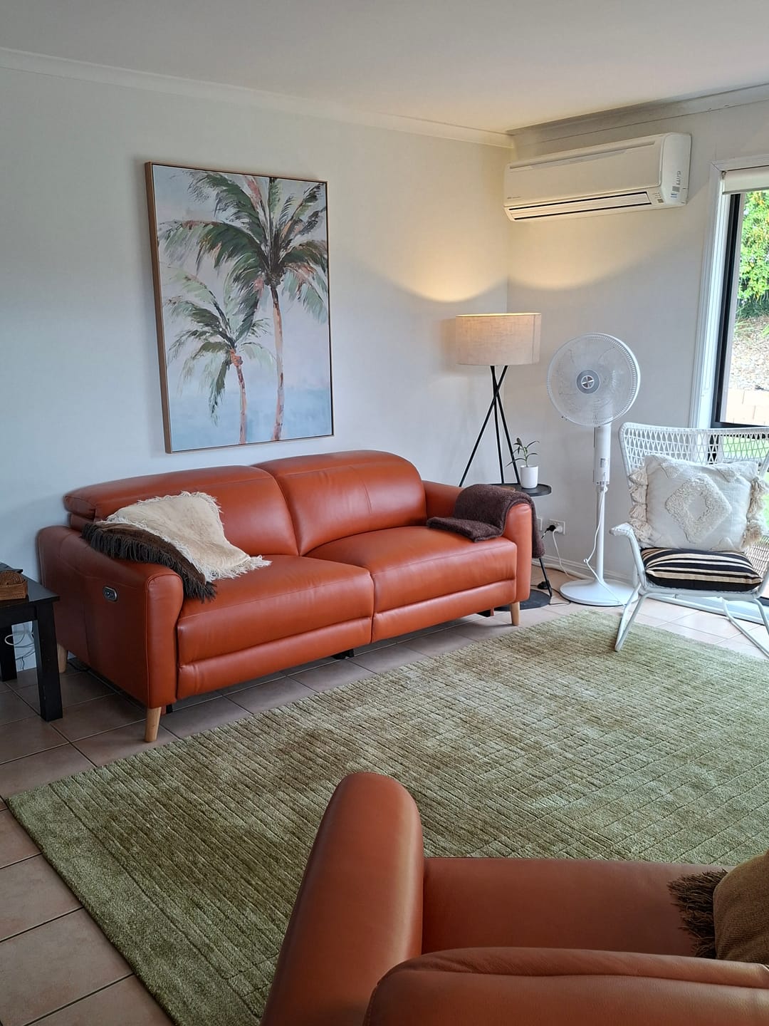 Customer photo review of Canyon Green Carved Rug - CANYON02