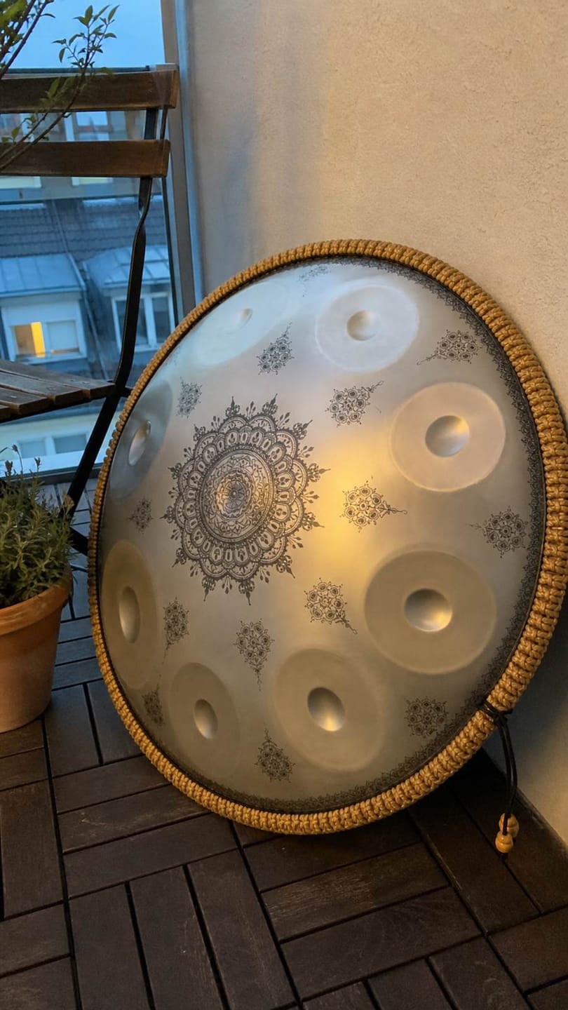 Customer photo review of Handpan G-Moll 9 Noten