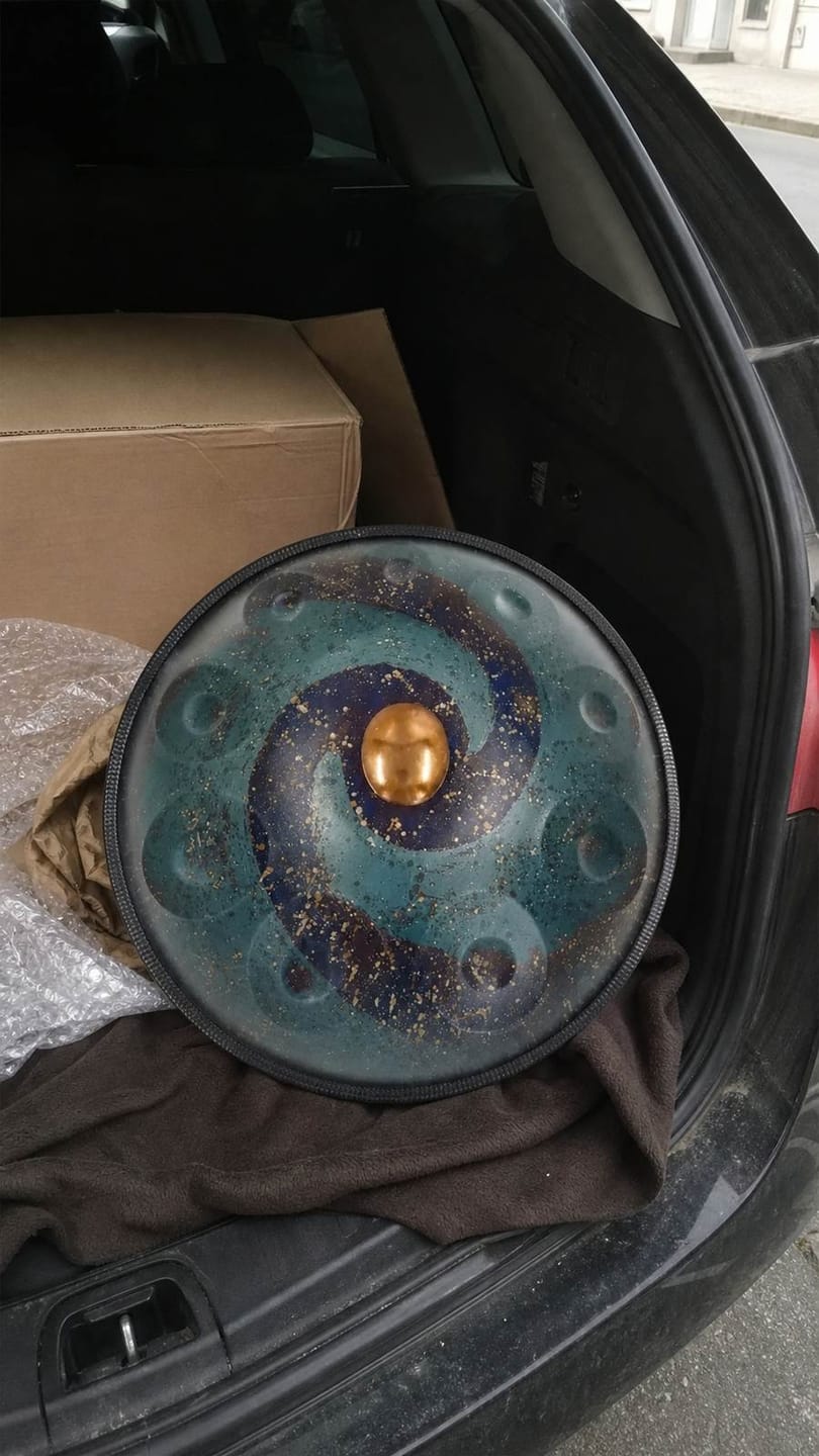 Customer photo review of Handpan D-Moll 10 Noten