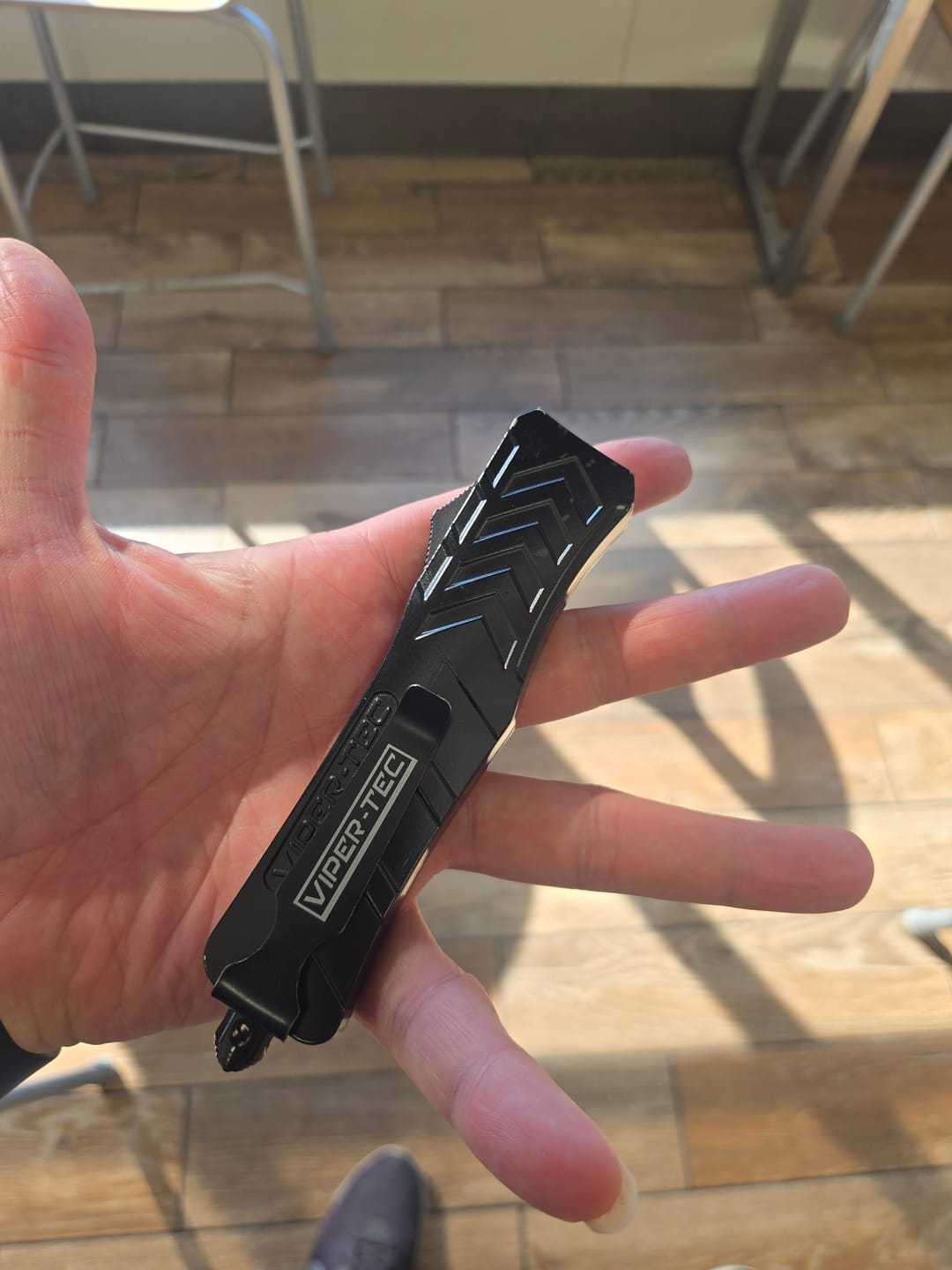 Customer photo review of VF-1 Black  D/A OTF (Multiple Blade Styles Available)