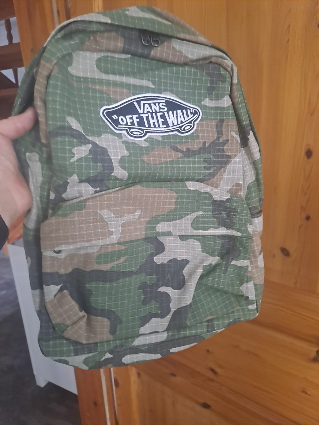 Customer photo review of Old Skool Classic Backpack Vintage Camo - Zaino Camo  Uomo VANS