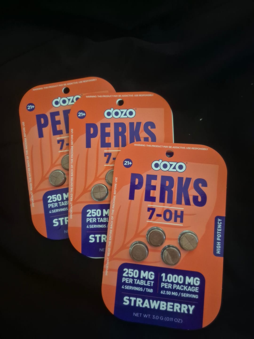 Customer photo review of Dozo PERKS 7-OH High Potency