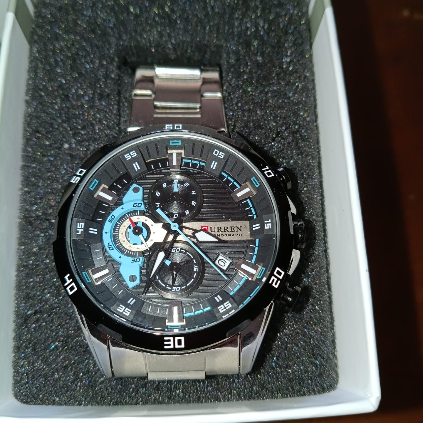 Customer photo review of Curren Madrid® orologio uomo acciaio
