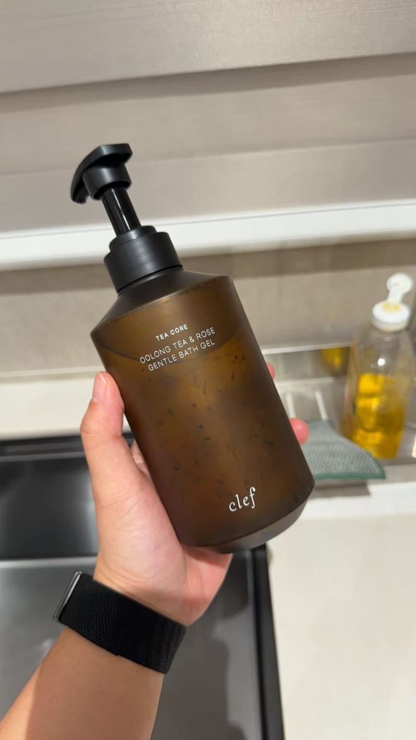Customer photo review of [LUWIS & ANRETTA] CLEF Tea Core Oolong Tea & Rose Bath Gel