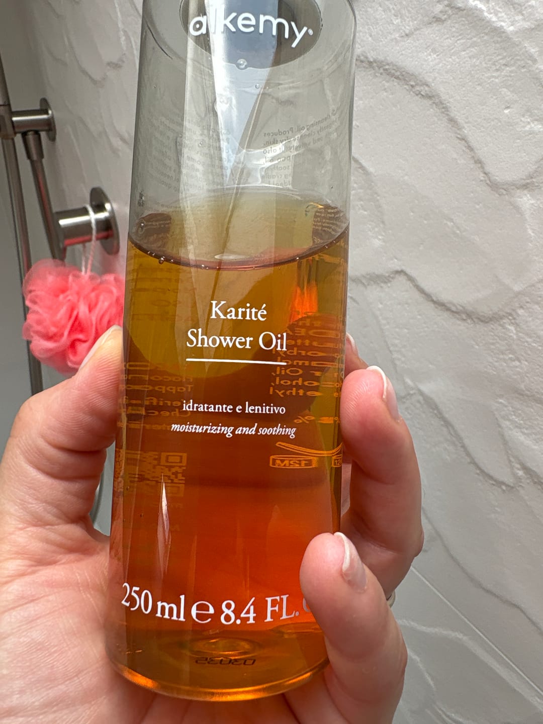 Customer photo review of Karité Olio Detergente