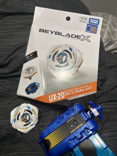 Customer photo review of [Pre-Order] Takara Tomy Beyblade X UX-20 Starter Glory Valkyrie LF