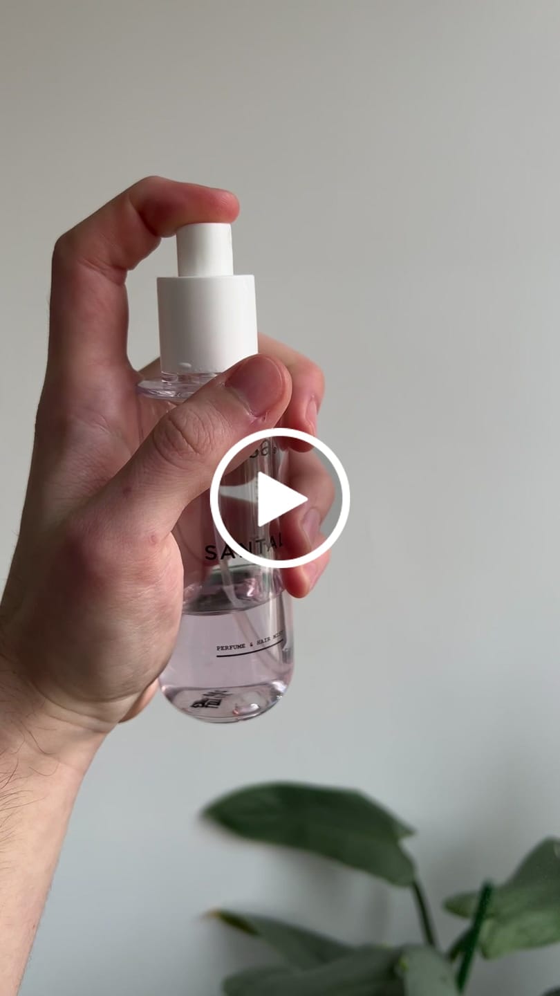Customer video review of SANTAL- Perfume para Cuerpo y Cabello - 100 ml |  Bruma Capilar y Corporal