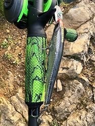 Customer photo review of TRUSCEND Suspending Jerkbait Fishing Lure with BKK Hooks & Rattle
