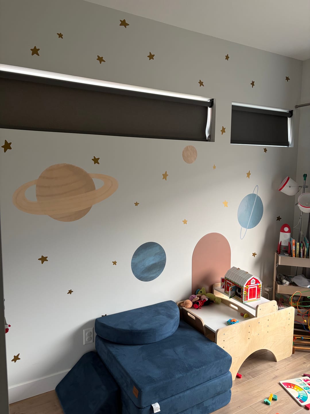 Customer photo review of Irregular Star Decals