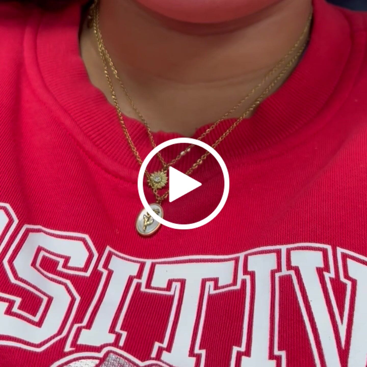 Customer video review of The Little Way Necklace