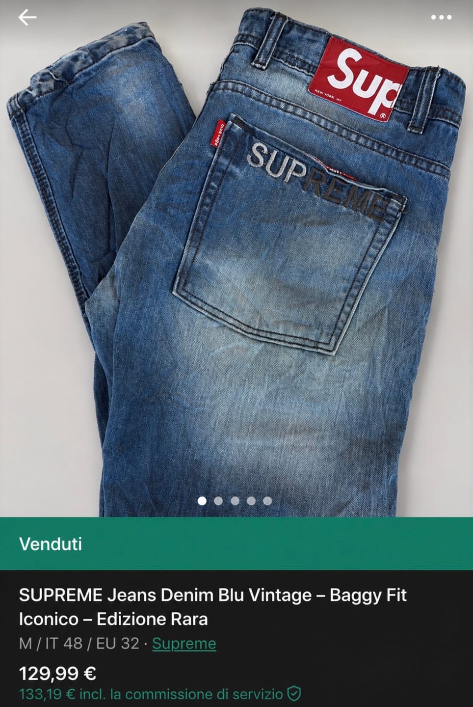 Customer photo review of Fiore Vintage & Secondhand - Box 6 KG Jeans Firmati
