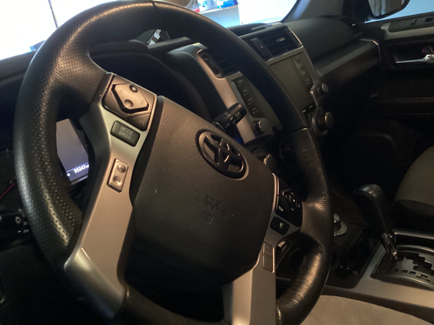 Customer photo review of Steering Wheel Emblem Overlay