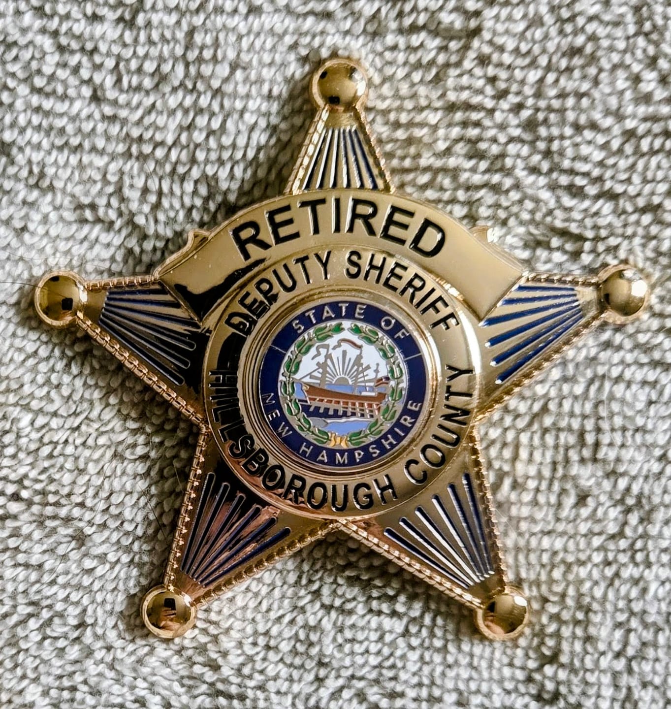 Customer photo review of Customizable Badge MA31