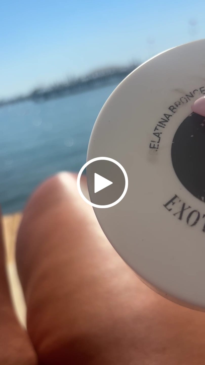 Customer video review of Babaria Exotic Bronze Cocount za Intenzivno Suncanje