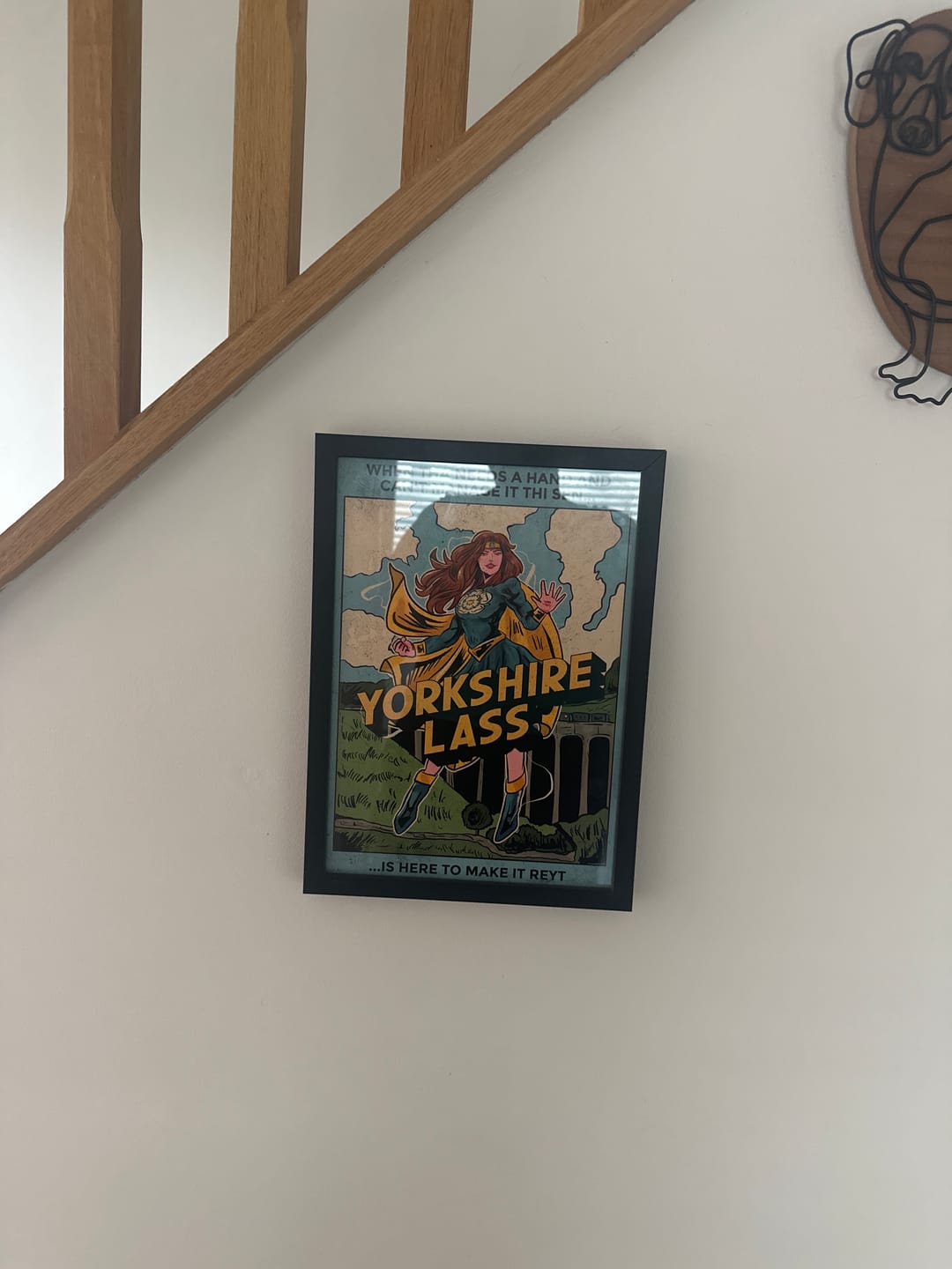 Customer photo review of Yorkshire Lass - Print