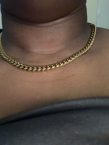 Customer photo review of Mens Miami Cuban Link Chain - 8mm