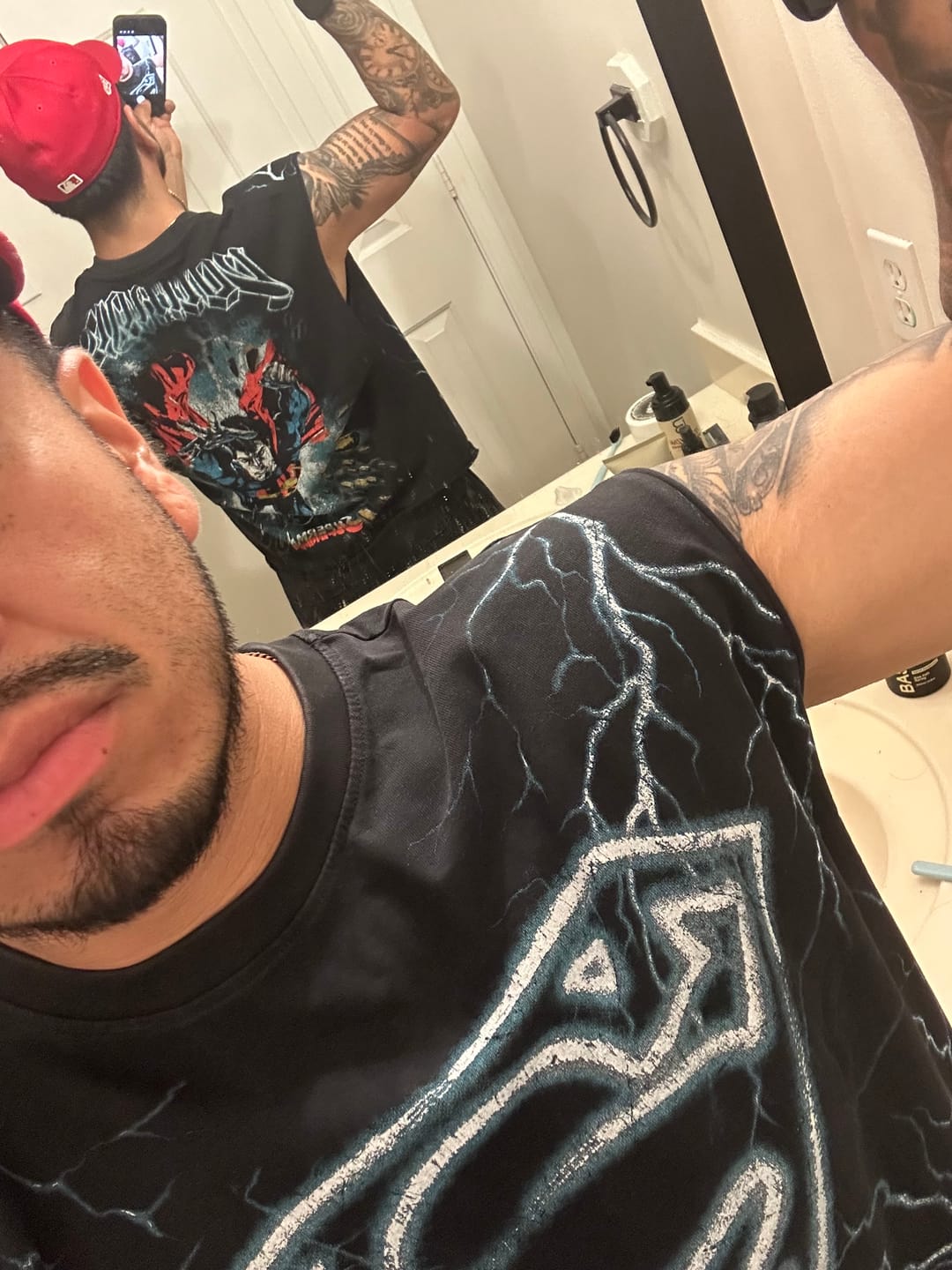 Customer photo review of 3004 - Superman Cut-Offs