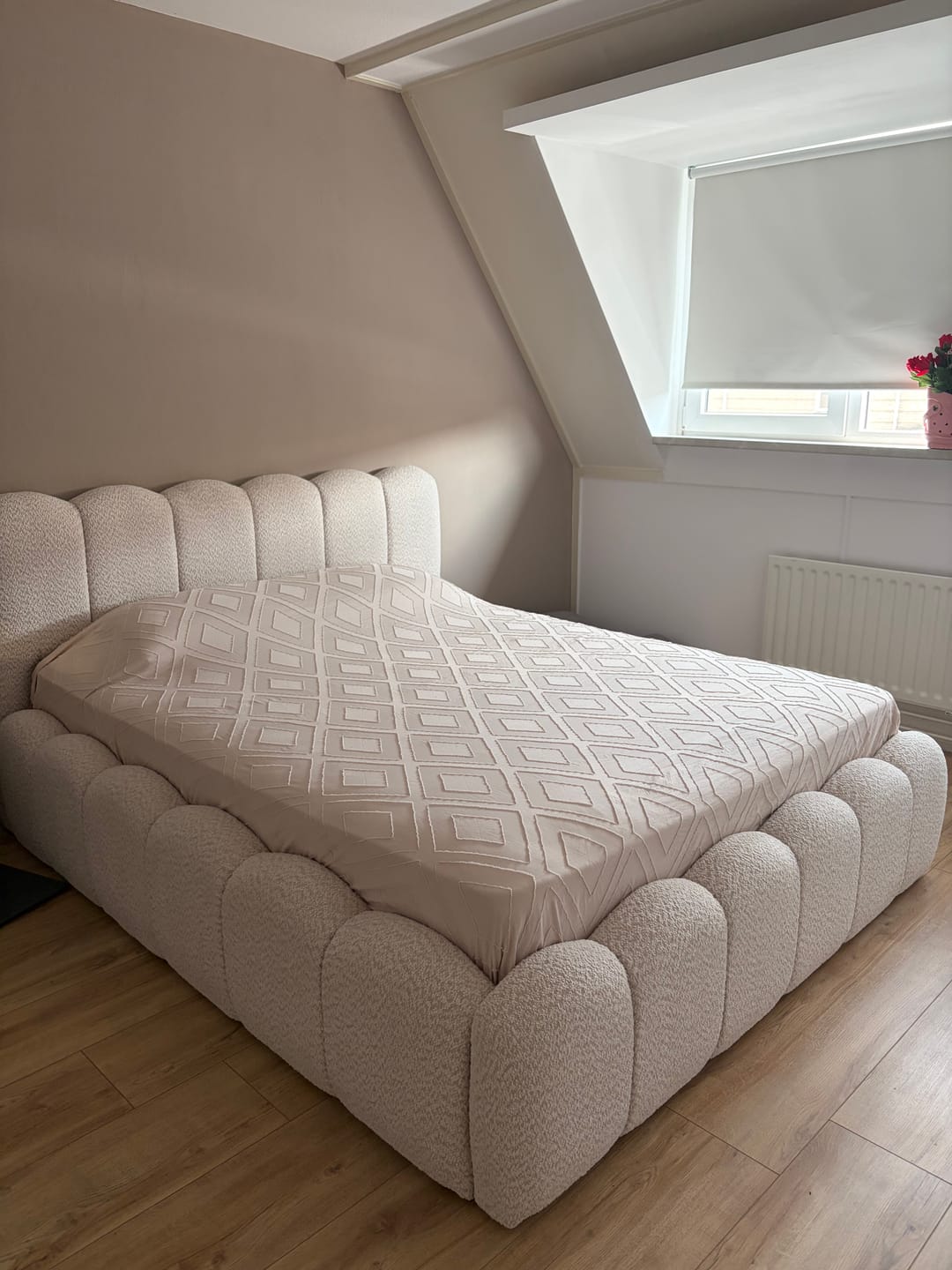 Customer photo review of Boxspring met opbergruimte Alure