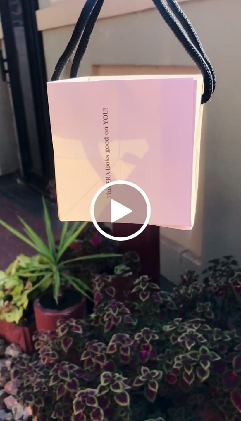 Customer video review of Yellow Era Gift Bag