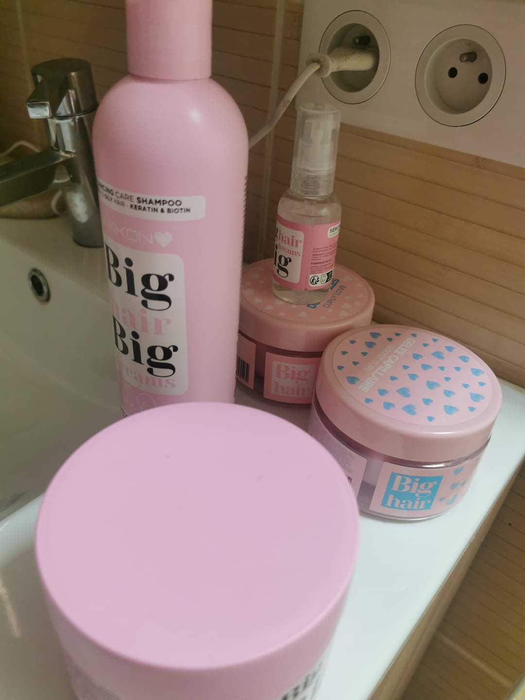 Customer photo review of Duo Curly Love – Repulpeur de boucle et gelée capillaire 2x200ML