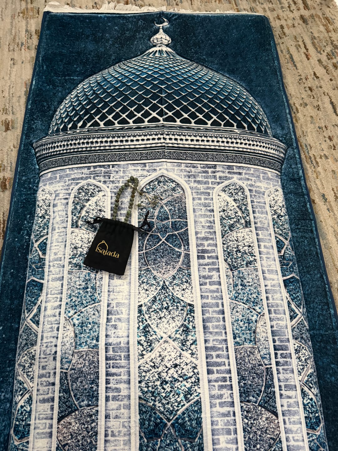 Customer photo review of Crystal Dome  Padded Prayer Mat